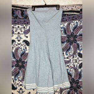 American Eagle VTG y2k strapless linen dress